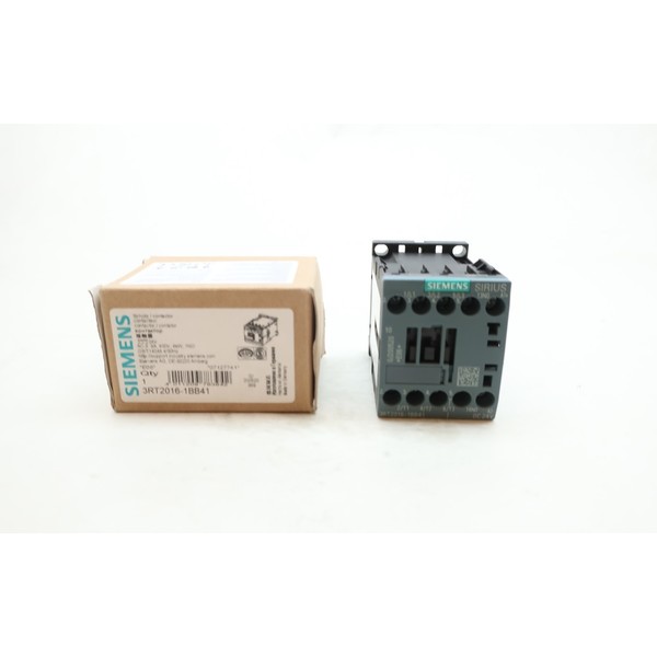 Siemens Sirius 24v-dc 20a Amp 5hp Ac Contactor 3RT2016-1BB41